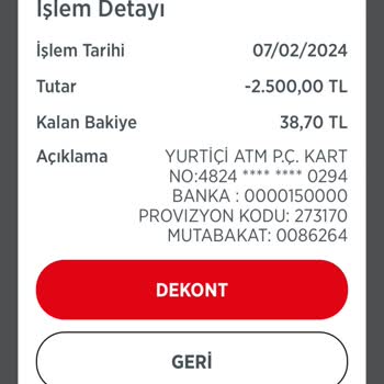 VakıfBank ATM Para Yutma