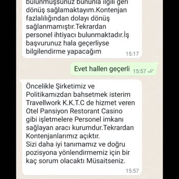 Travell Work Kıbrıs'ta İş Bulma Vaadi