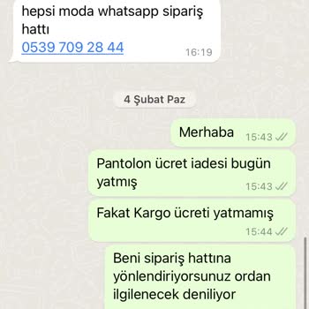 Hepsimoda İade Sorunu