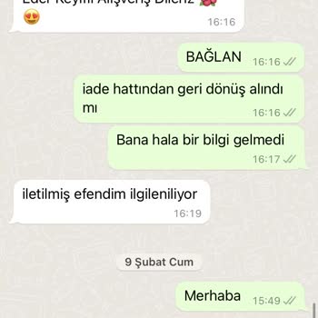 Hepsimoda İade Sorunu