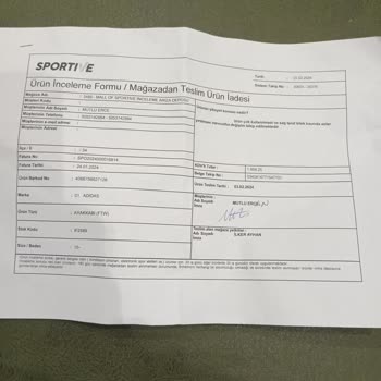 Adidas Ayakkabı 5. Günde Yırtılması