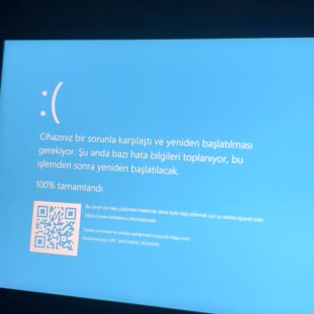 Monster Notebook Mavi Ekran Sıkıntısı