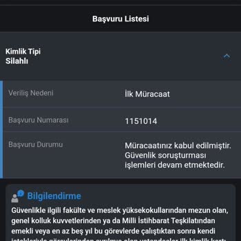 Emniyet Genel Müdürlüğü Özel Güvenlik Kimlik Kartının Geç Gelmesi