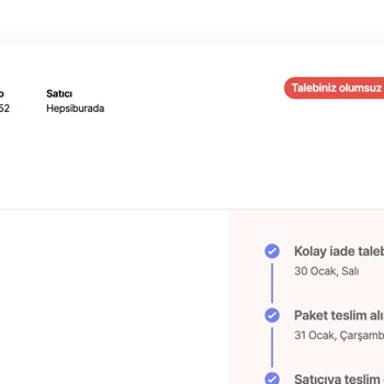 Hepsiburada, Yanlış Gönderilen 857790052 Numaralı Siparişimi İade Et!