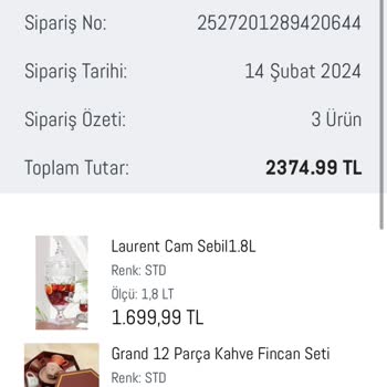 Madame Coco Kırık Fincan Değişim