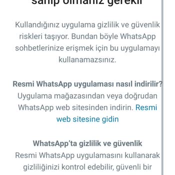 WhatsApp'a Giremiyorum Sorun Nedir
