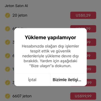 TikTok Hesabımda Tespit Edilen Sorunlar Ve Çözüm Beklentim