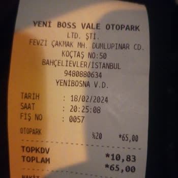 Koçtaş Otopark Ücreti Alıyor