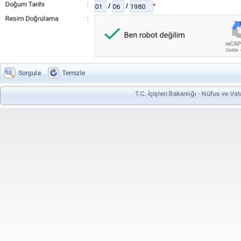 Nüfus ve Vatandaşlık İşleri T. C. Kimlik Kartı Başvurumuz Unutuldu