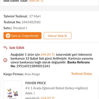 Trendyol Garanti Süreci Adaletsizliği