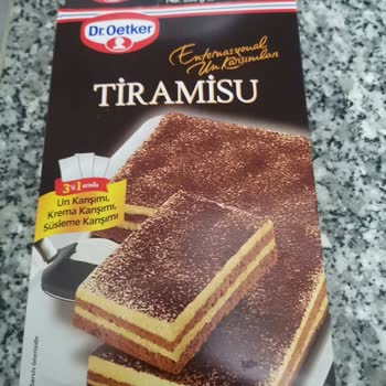 Dr. Oetker Tiramisu Kremasında Çok Kötü Koku Olması