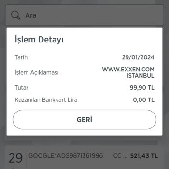 Google Ads Kartımdan Bilgim Dışında 2 Kez Çekim Yaptı!