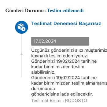 MNG Kargo Rodosto Şubesi Kargoları Dağıtıma Çıkarmıyor!