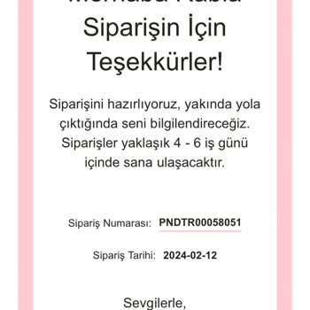 Pandora Mücevher Sipariş Teslim Sorunu
