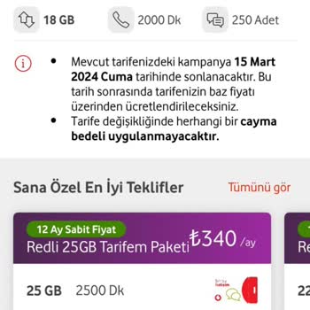 Vodafone %350 Haksız Zam Yapıyor!