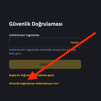 Binance Global Authenticator Sıfırlama