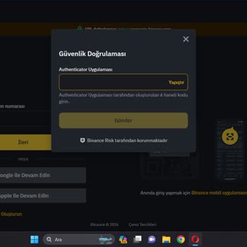 Binance Global Authenticator Sıfırlama