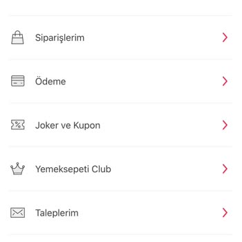Yemeksepeti Sipariş İptali