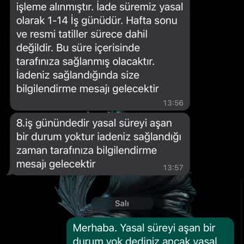 Selin Shoes Ürün İadesi Yapılmadı