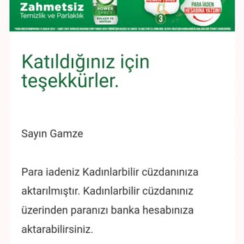Kadınlar Bilir Geri Ödememi Yapmadı