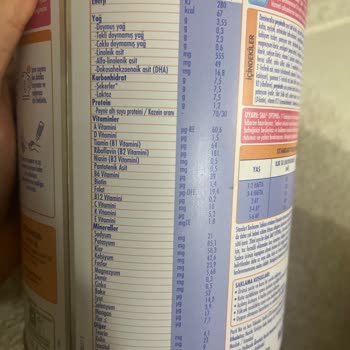 Nestlé İyi Büyüsün İyi Yaşasın Sma Mama Biri Sarı Biri Mavi Yazılı!