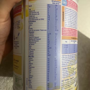 Nestlé İyi Büyüsün İyi Yaşasın Sma Mama Biri Sarı Biri Mavi Yazılı!