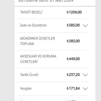 Vodafone İznim Olmadan Koruma Paketi Adı Altında Ekstra Ücret İstiyor.