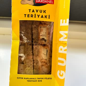 Getir SKT Geçmiş Sandviç Tavuk Teriyaki