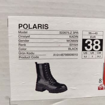 Polaris FLO'dan Aldığım Bot Ayağımda Parçalandı