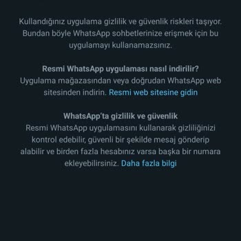 Whatsapp Aero Sorun Var