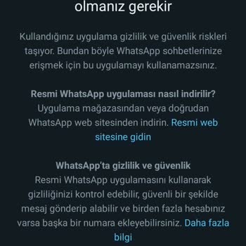 WhatsApp Aero Giriş Yapılmıyor Bütün Medyam Gitti