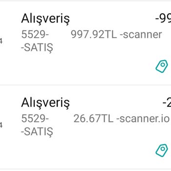 Scannero Aboneliğimin İptalini ve Paramın İadesini İstiyorum