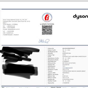 Dyson Pneumatic Süpürge Başlık Kırılması