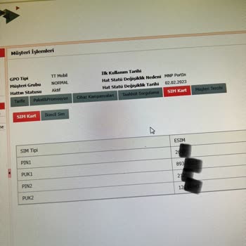 Türk Telekom Türk-Telekom E-Sim Mağduriyeti