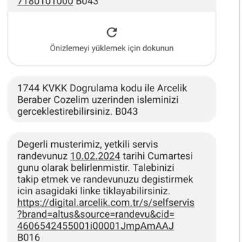 Arızalı Altus Kurutma Makinesi