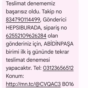 MNG Kargo Teslimat Yapacağız Mesajı Atıyor Ama Teslimat Yapmıyor