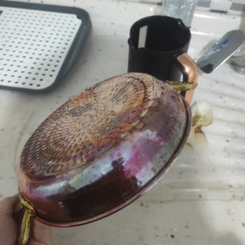 Karaca Züccaciye Karaca Bakır Tava Renk Değişimi