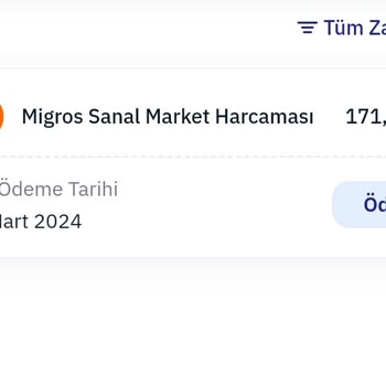 Migros Sanal Market Ve Hazır Limit Sorunları
