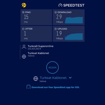 Superonline 22 Günlük Arıza. İnternet Hızı 1 Mbps