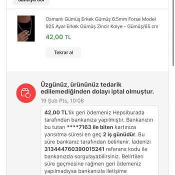 Osmanli Gümüş Hepsiburada Pişmanlığı