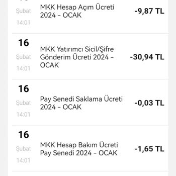 VakıfBank Yatırım Hesaptan Para Kesme