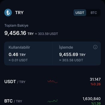 BTCTURK Param İşlemde Diyor Ama Düzeltemiyorum