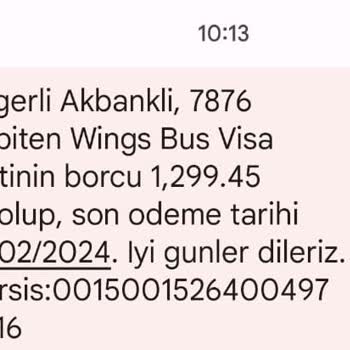 Akbank Yıllık Kart Aidat Ücreti İade Talebi