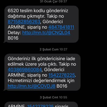 Armine Mağazası İademi Yapmıyor!