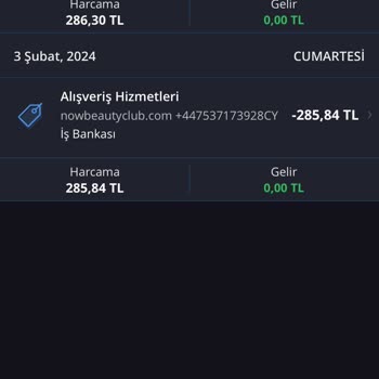 Now Beauty Club Belli Aralıklarla Hesabımdan Para Kesiliyor