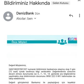 Denizbank Metlife Kredi Kartı Borcum Güvende İzinsiz Çekilen Tutarların İadesi!