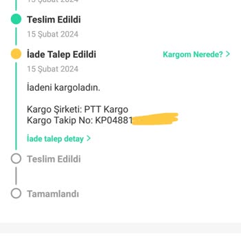 Dolap İade Ücreti