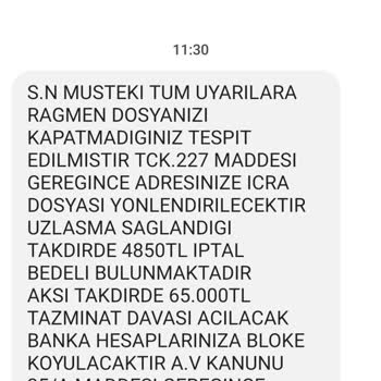 Enasdns (SMS) Bıktık Artık Gerçekten Bıktık