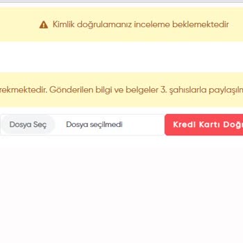 Oyuncu Market Kimlik Doğrulama Yapamıyorum
