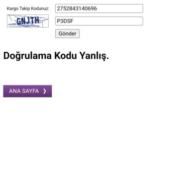 Sefamerve 11 Gündür Kargolanmayan Sipariş